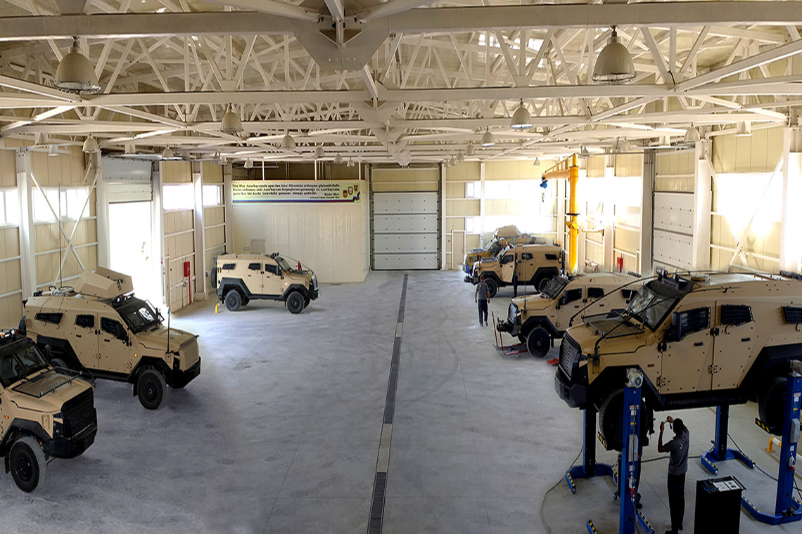 Main maintenance hangar